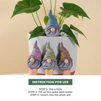 4 Pack Terracotta Watering Spikes, Vacation Self-Watering Planters Devices - Image 3