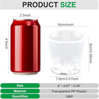 100 Pack 4 Inch Clear Plant pots - Image 2