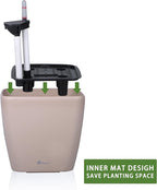 Dexceder 9x8 Self Watering Planter Indoor Outdoor, Inner Mat Design, Thickened - Image 4