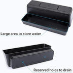 GREANER Window Boxes, 3 Pack 12x3.8 Inch Mixed Color Rectangle Herb Planters - Image 5