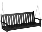 POLYWOOD GNS60BL Vineyard 60" Outdoor Swing - Image 4
