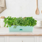 6 Pack Rectangle Planter 16x4.4 Inch Window Boxes Planters Rectangular Large - Image 3
