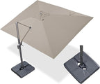 PURPLE LEAF 10' X 13' Rectangle Cantilever Umbrella - Image 2
