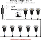 ZUCKEO Low Voltage Landscape Lights LED Well Lights 3W 12V-24V in Ground Light - Image 7