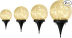 Outdoor Waterproof IP65 Solar Globe Lights, Led Solar Light Balls by Unknown