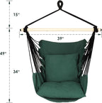Highwild Hammock Chair Hanging Rope Swing - Image 6
