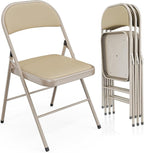 VINGLI 4 Pack Folding Chairs by VINGLI