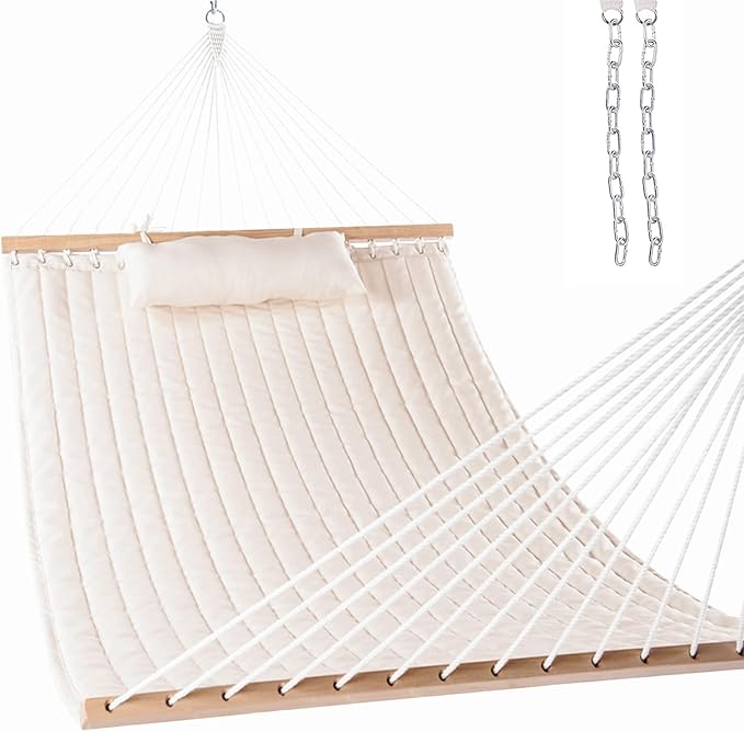 Lazy Daze Hammocks 12 FT Double Quilted Fabric Hammock by LazyDazeHammocks