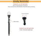 Replacement Stakes for Bulbs Solar Lawn lights, Solar String Light Stakes for - Image 2