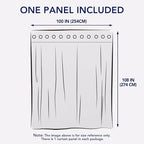 PureFit Outdoor Curtains for Patio Waterproof Weatherproof, UV and Fade - Image 6