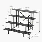 Zhongma 4 Tier Sturdy Metal Plant Stand - Image 4