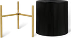ARNIS Modern Plant Pots, Large Size Metal Pots - Image 2