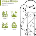 hogardeck 4 Packs 84 * 19 inch Metal Garden Trellis - Image 4