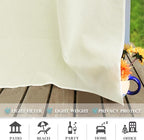 RYB HOME 2 Panels Outdoor Curtains - Image 2