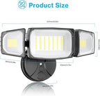 Olafus 80W Flood Lights Outdoor, Switch Controlled 8000LM LED Security Lights - Image 9