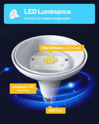 Sunco 24 Pack Outdoor Flood Light Bulb LED PAR38, Exterior Spotlight Bulbs - Image 3