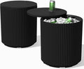 Veradek Outdoor Cooler Side Table - 2 in 1 - Designed by VeradekOutdoor