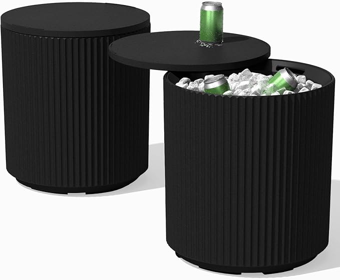Veradek Outdoor Cooler Side Table - 2 in 1 - Designed by VeradekOutdoor