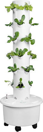 GX Hydroponic Tower | Vertical Planter Tower | Hydroponics Growing System Kit | by Unknown