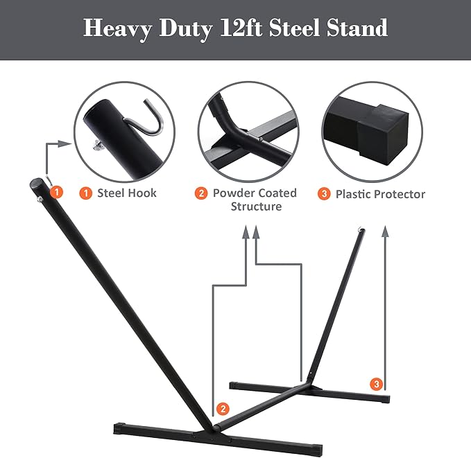 SUNCREAT Double Portable Hammock - Image 7