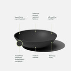 Veradek 24" Lane Round Bowl Planter - Image 3