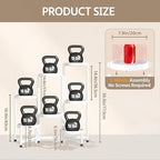 LASZOLA 7 Tiered Folding Plant Stand Indoor - Image 3