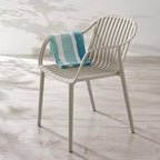Modern Stackable Outdoor & Indoor Plastic Dining Chairs Set, Outdoor Breathable - Image 6