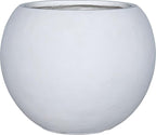 13.5 H x 17" Dia Round Fiberstone Planter by Panlaolao