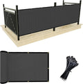 UPGRADE Privacy Screen 3' x 10' Fence Commercial Shade Cover by UPGRADE