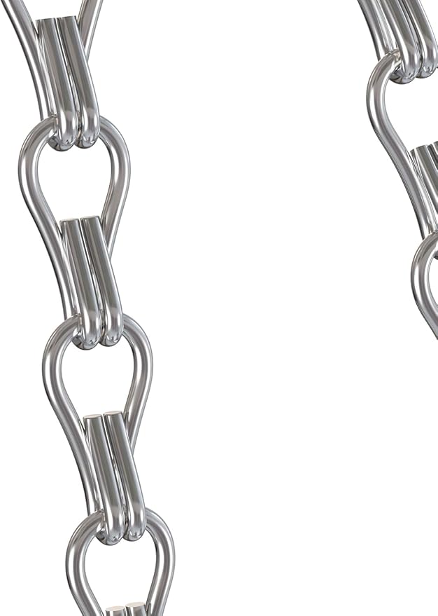 garini 6 Pack, 23 Inch Silver Hanging Baskets Chain, Hanging Chains - Image 3