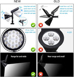 Solar Spotlights Outdoor 18 LED 300 Lumens Waterproof Adjustable Wall Light - Image 7