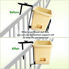 Planter Box Bracket, Adjustable Hang Window Box Holder - Image 4