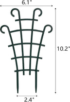 ZEAYEA 24 Pack Trellis for Potted Plants, Plastic Small Trellis for Pot - Image 2