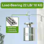 6 Inch 2 Pack Heavy Duty Outdoor Plant Hangers - Image 3