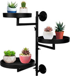 Rotating Window Plant Shelves by Unknown