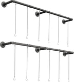 Plant Haning Rod, 2 Pack Hanging Planters - Image 8