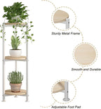 Plant Stand Indoor Corner Tall 3 Tier Metal Modern Flower Storage Plant Shelf - Image 5