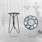 LIFFY Outdoor Side Table, Home Decorative Plant Stand & End Table Outside - Image 3