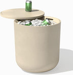 Veradek Kona Cooler Side Table – 2-in-1 Outdoor Patio Side Table w/Cooler | by VeradekOutdoor