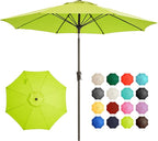 Ayge 9FT Large Outdoor Patio Umbrella Market Table Umbrella-UV Resistant by AYGE