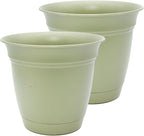 The HC Companies 16 Inch Eclipse Round Planter Pots by TheHCCompanies