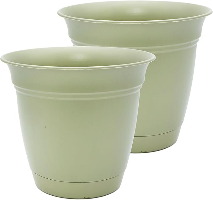 The HC Companies 16 Inch Eclipse Round Planter Pots by TheHCCompanies
