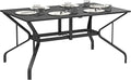 Outsunny Rectangle Outdoor Dining Table by Outsunny