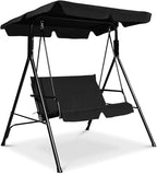 Tangkula 2 Person Porch Swing, Outdoor Swing by TANGKULA