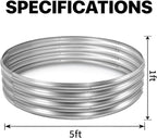 Round Galvanized Raised Garden Bed Kit, Round Galvanized Planter - Image 2