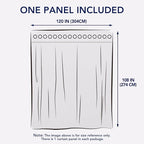 PureFit Outdoor Curtains for Patio Waterproof Weatherproof, UV Resistant - Image 6