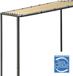ShelterLogic 10' x 6' Solano Gazebo Canopy Charcoal Carbon Steel Frame and - Image 14