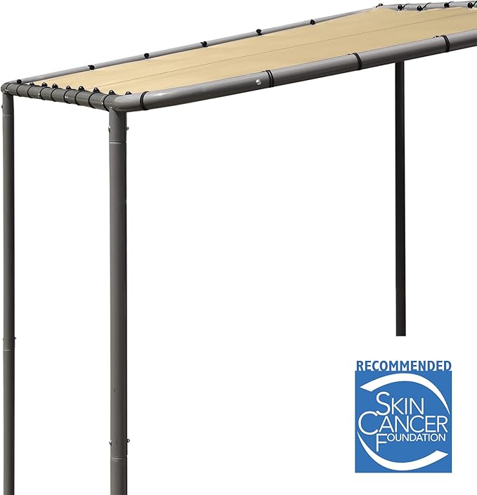 ShelterLogic 10' x 6' Solano Gazebo Canopy Charcoal Carbon Steel Frame and - Image 14