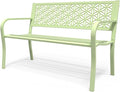 VINGLI 50" Outdoor Bench Metal by VINGLI