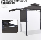 ABCCANOPY Grill Gazebo with 2 Side Awnings - Image 3